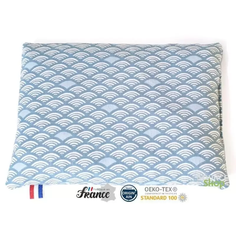 Coussin bouillotte sèche de noyaux de cerises - Artisanal & Français - BIO
