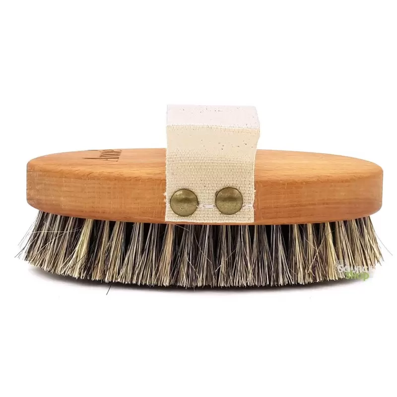 Brosse de massage pour corps en crin - Anaé