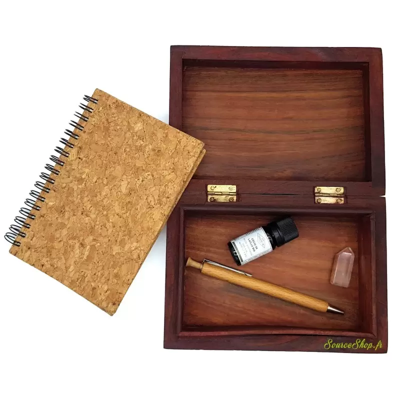 Coffret Arbre de Vie en bois sculpté