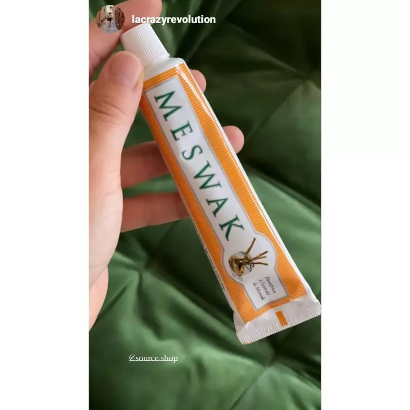 Dentifrice ayurvédique Meswak - siwak - 100g - Kerala Nature