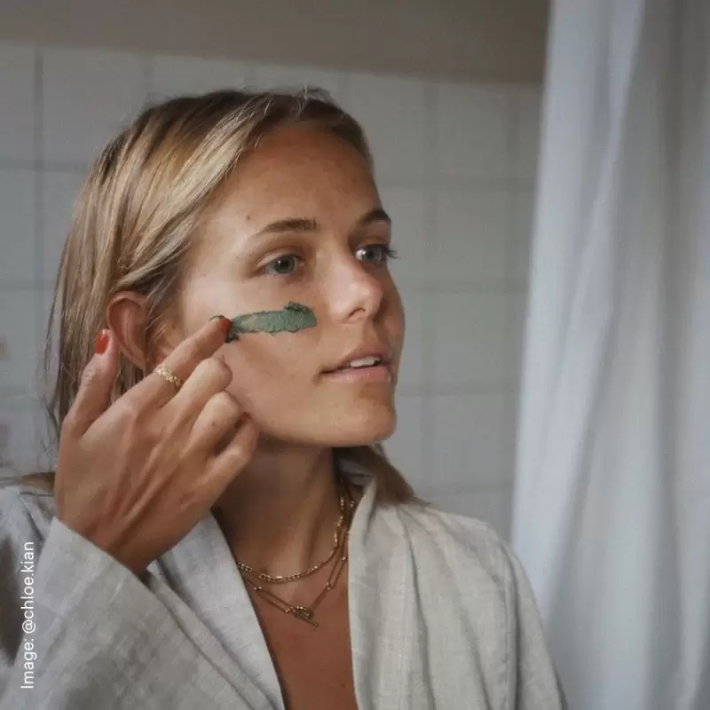 Masque ayurvédique BIO à la spiruline - Eliah Sahil