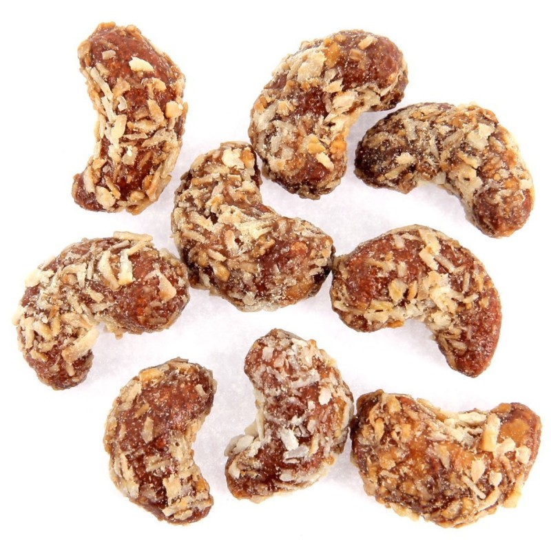 Cajou Coco Miel BIO en vrac - Mélange praliné - Happy Hours