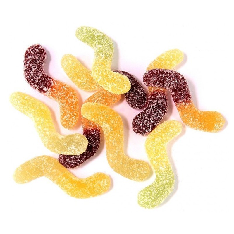 Bonbons Vers acidulés BIO & végans en vrac