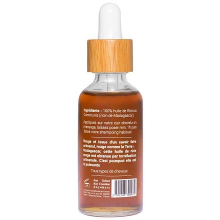 Huile de ricin rouge - 50ml - Mira