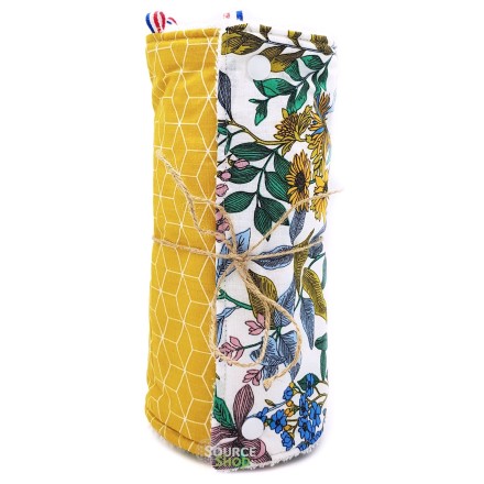 Rouleau Essuie-tout lavable & réutilisable - Français & Artisanal