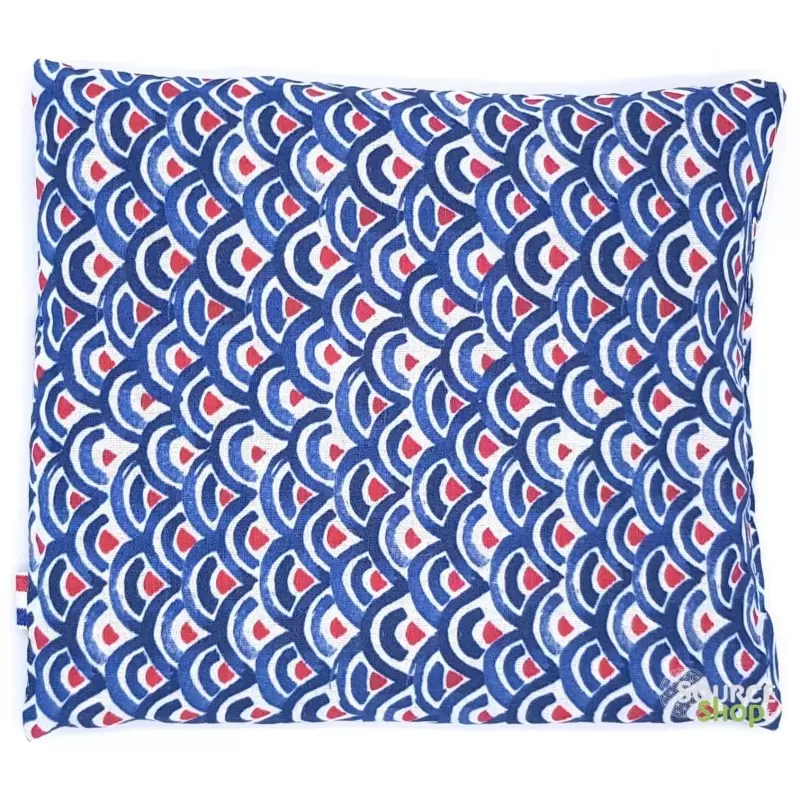 Coussin bouillotte sèche de noyaux de cerises - Artisanal & Français - BIO