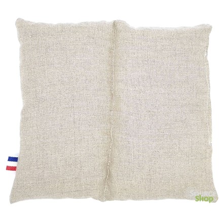Coussin bouillotte BIO en graines de lin - Artisanal & Français