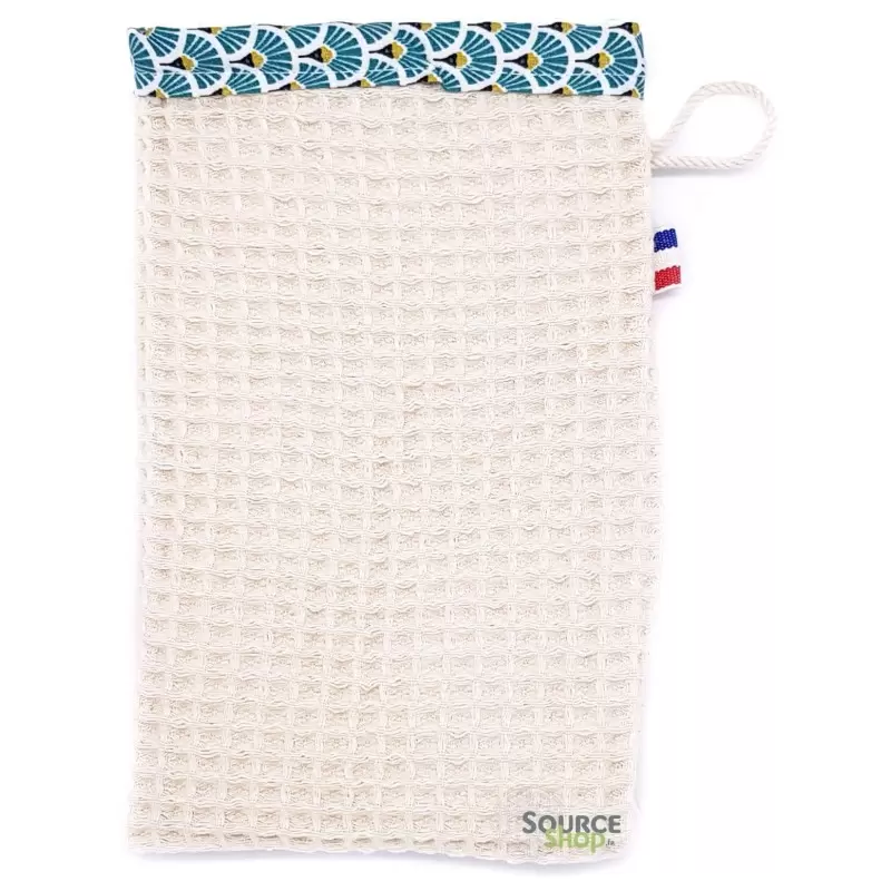 Gant de toilette coton BIO - Artisanal & Français