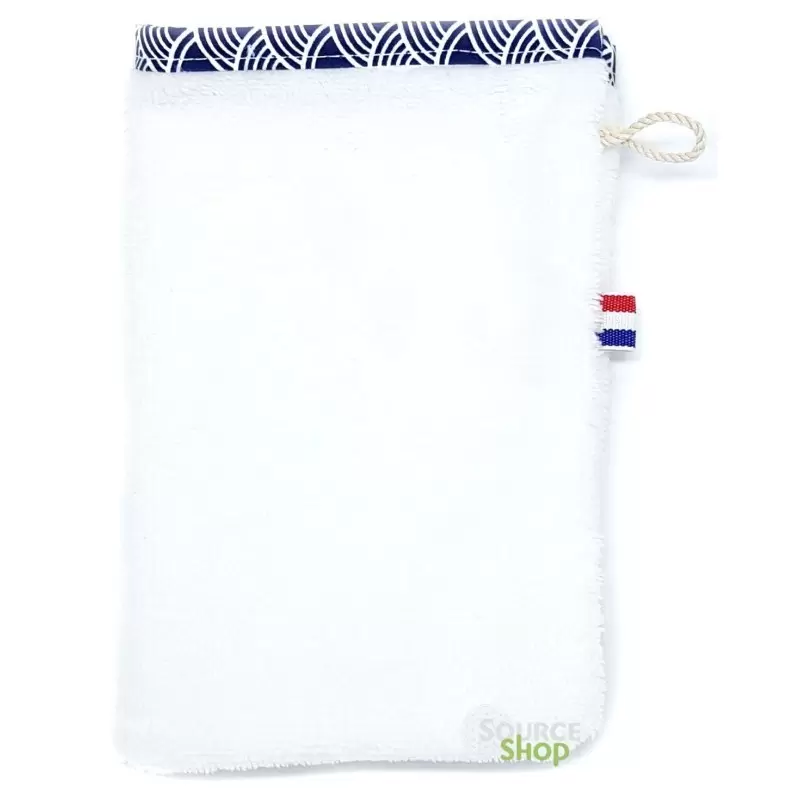Gant de toilette bambou BIO GOTS - Artisanal & Français