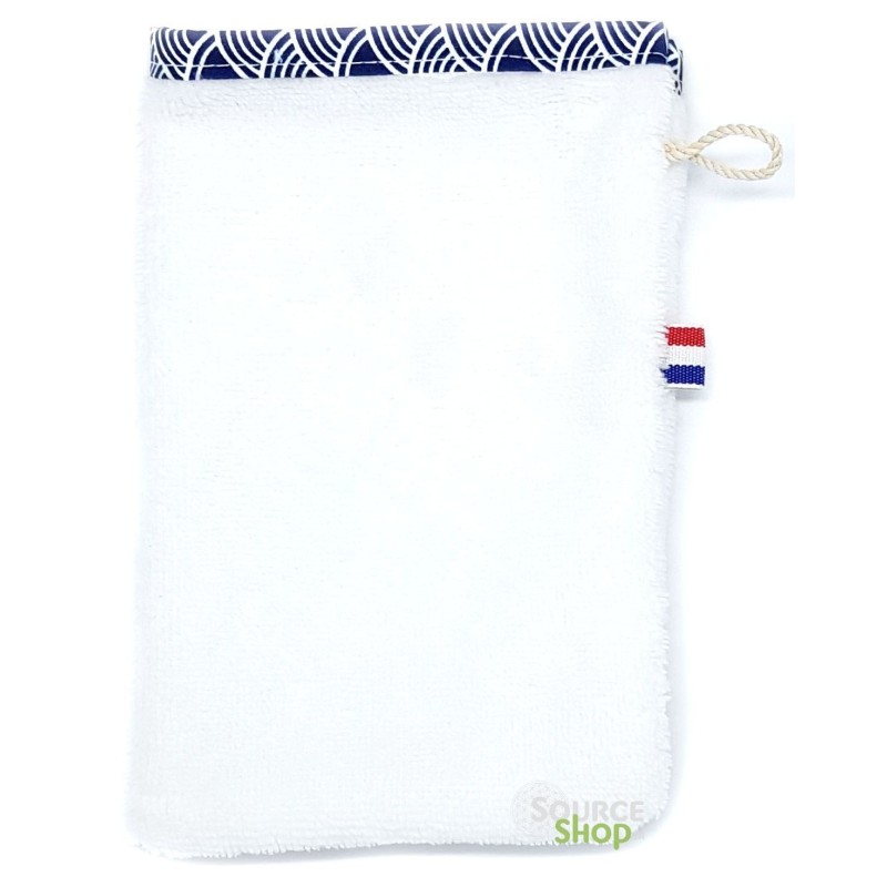 Gant de toilette bambou BIO GOTS - Artisanal & Français