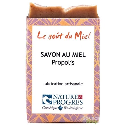 Savon BIO au miel & propolis - 100g - Le Goût du Miel