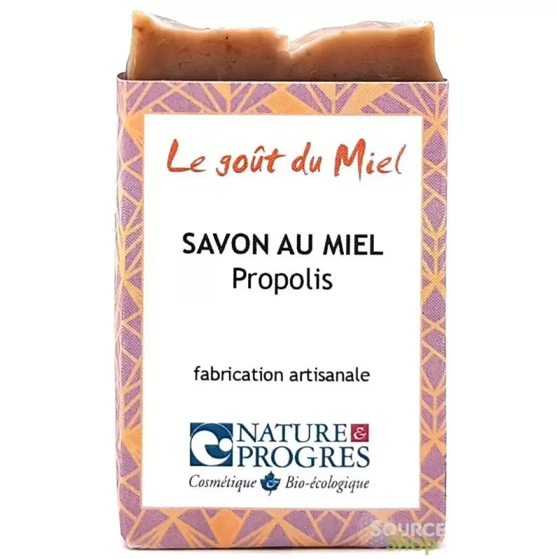 Savon BIO au miel & propolis - 100g - Le Goût du Miel