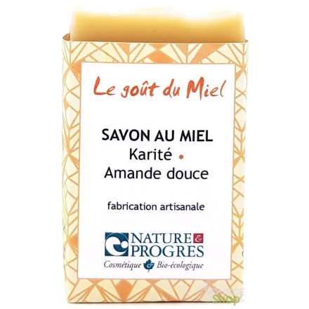 Savon BIO au karité & amande douce - sans HE - Le Goût du Miel