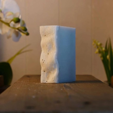 Savon au lait de chèvre & eucalyptus - Savonnerie Artisanale du Jura