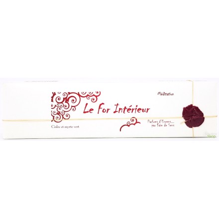 Encens BIO faits main Le For Intérieur - Méditation - Parfums d'Encens