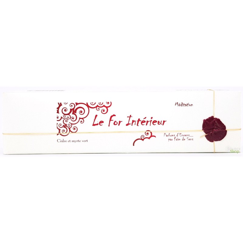 Encens BIO faits main Le For Intérieur - Méditation - Parfums d'Encens