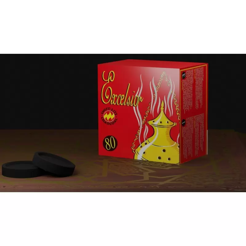 Lot de 10 charbons à encens - Excelsior - Swift Lite