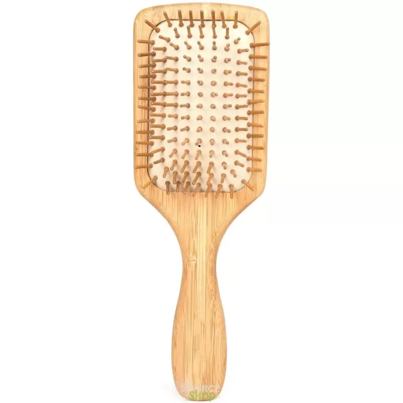 Brosse à cheveux en bambou