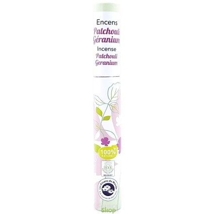 Encens Patchouli Géranium - Herbosense - Les Encens du Monde