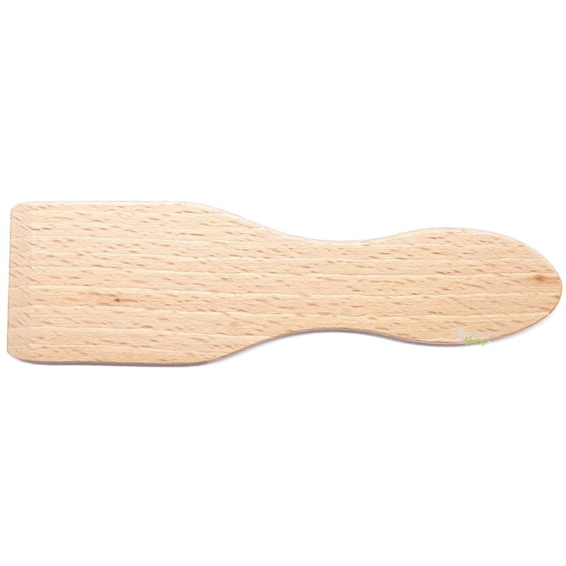Spatule à raclette en bois de Hêtre - Artisanale & Locale