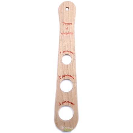 Doseur à spaghetti en bois de Hêtre du Jura - Artisanal & Local