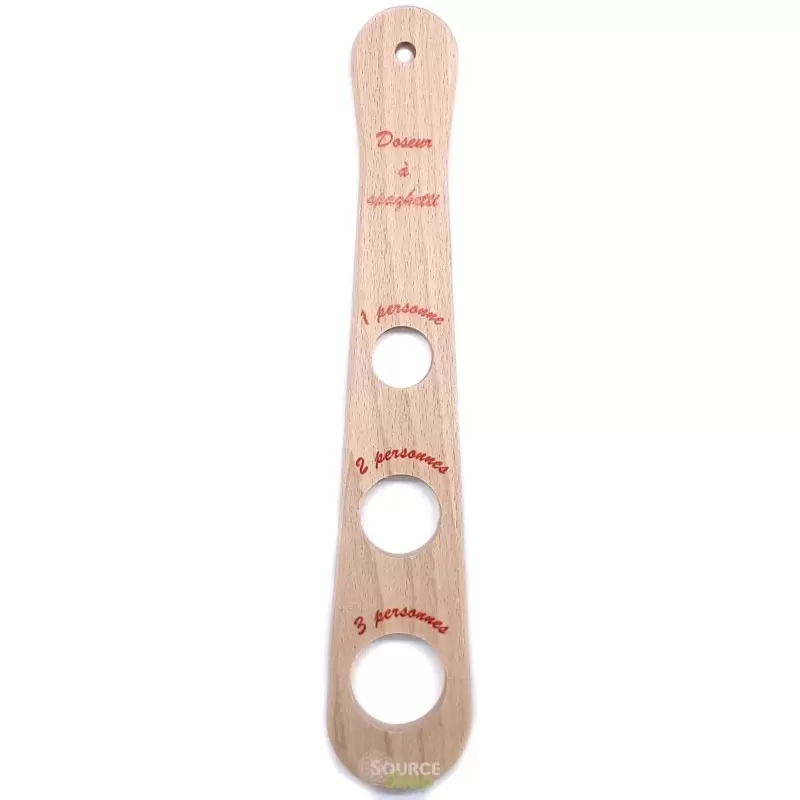 Doseur à spaghetti en bois de Hêtre du Jura - Artisanal & Local