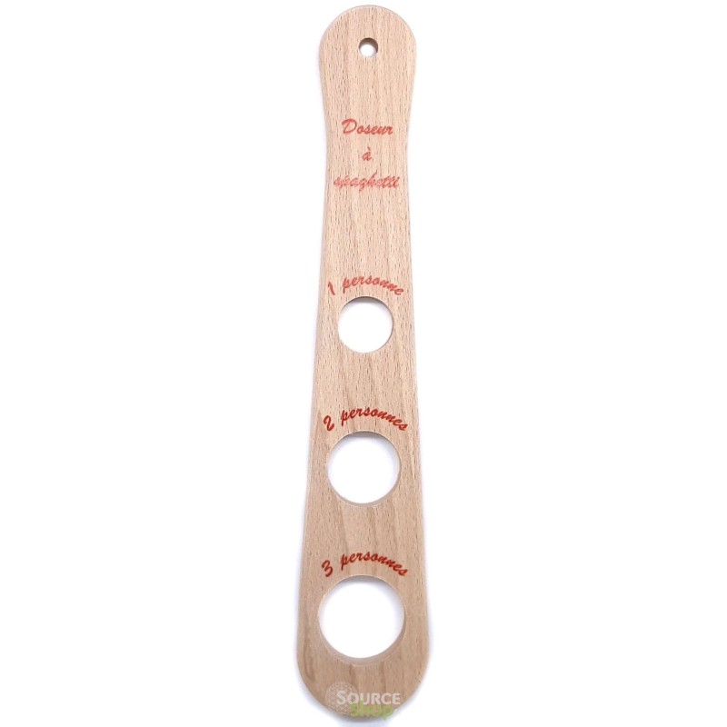 Doseur à spaghetti en bois de Hêtre du Jura - Artisanal & Local
