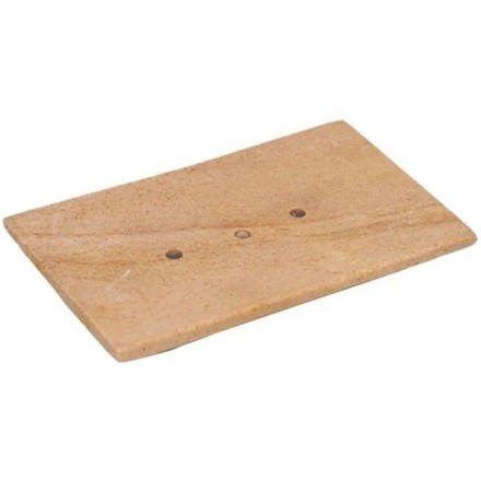 Porte-savon minimaliste en grès