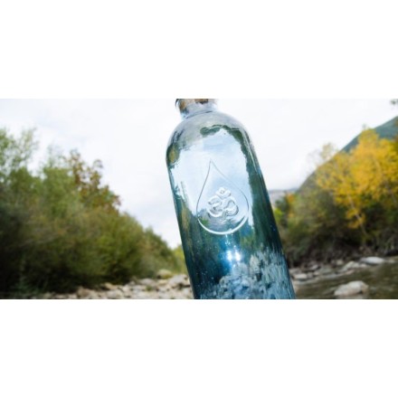 Bouteille en verre Gratitude - 1200ml - OmWater