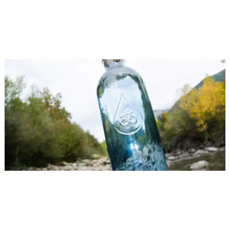 Bouteille en verre Gratitude - 1200ml - OmWater