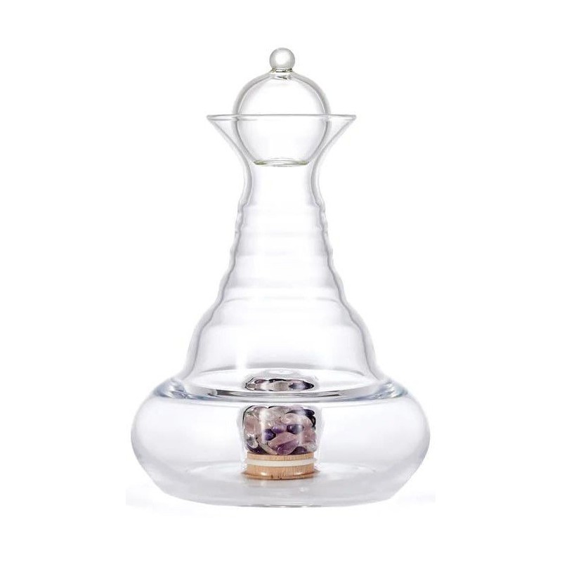 Carafe Alladin avec pierres précieuses - 1.2L - Nature's Design