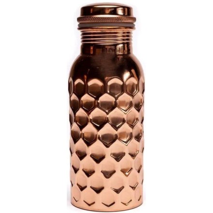 Gourde en cuivre martelé - 500ml - Yogi & Yogini