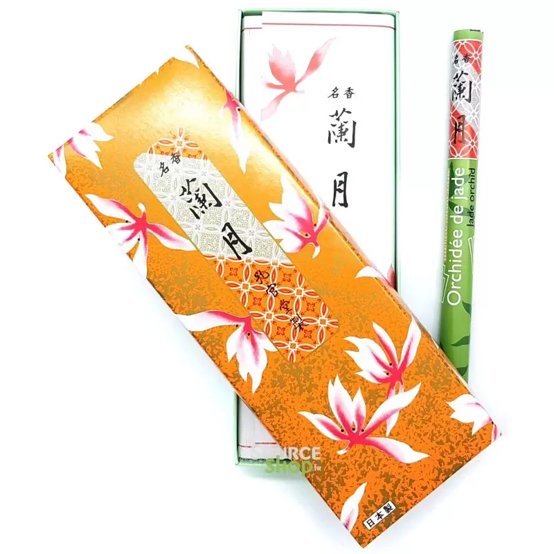 Encens japonais Orchidée de Jade - Exotique - Les Encens du Monde