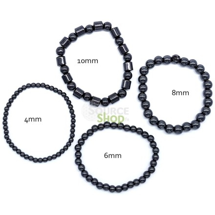 Bracelet Hématite - Qualité A