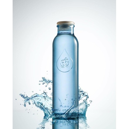 Bouteille en verre Gratitude - 1200ml - OmWater