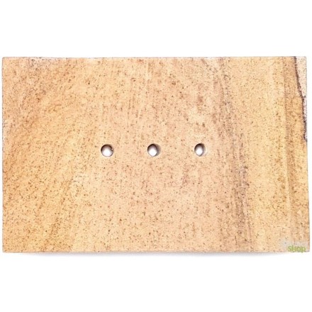 Porte-savon minimaliste en grès