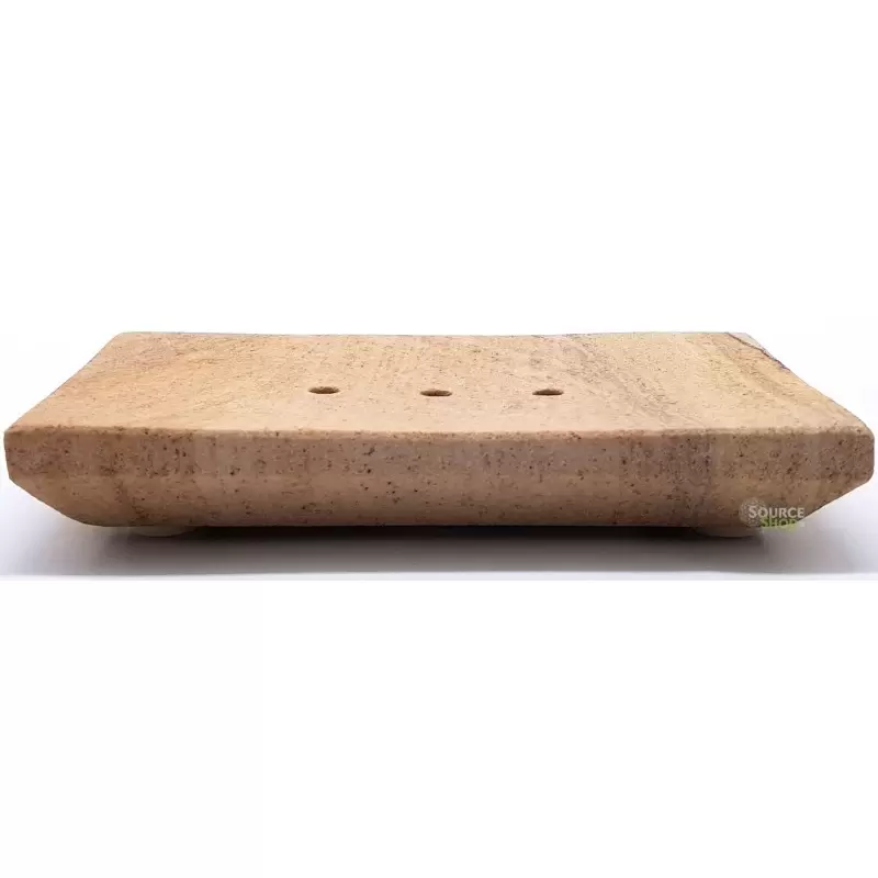 Porte-savon minimaliste en grès
