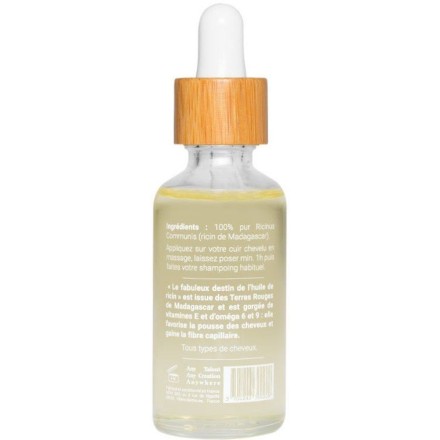 Huile de ricin blanche pure - 50ml - Mira