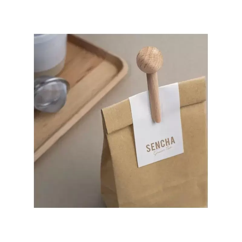 3 Pinces-Mi à sachets en bois du Jura - Tout Simplement