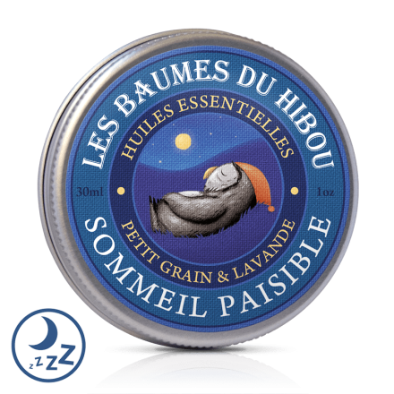 Baume du Hibou - Sommeil Paisible - Les baumes du Hibou