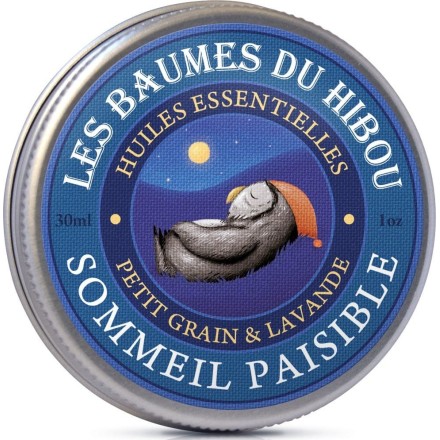 Baume du Hibou - Sommeil Paisible - Les baumes du Hibou