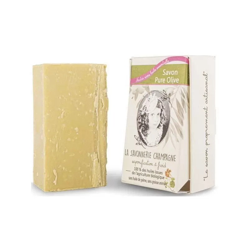 Savon BIO pure Olive - sans huile essentielle - Maison Sidonie Champagne