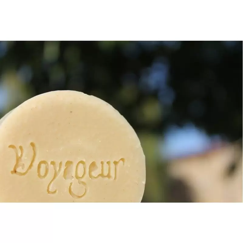 Savon / Shampooing argile jaune, chanvre & ylang-ylang "Le Voyageur" - Savonnerie du Pilat