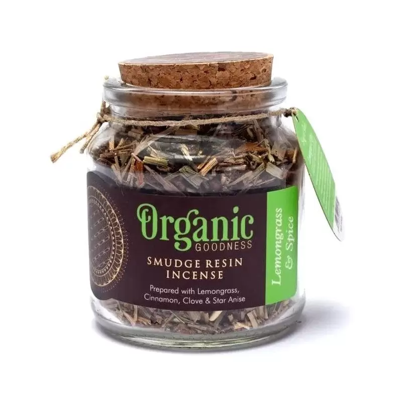 Encens résine Citronnelle & Epices - Organic Goodness