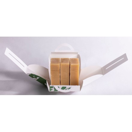 Pack de 3 savons BIO au lait de chèvre - sans huile essentielle