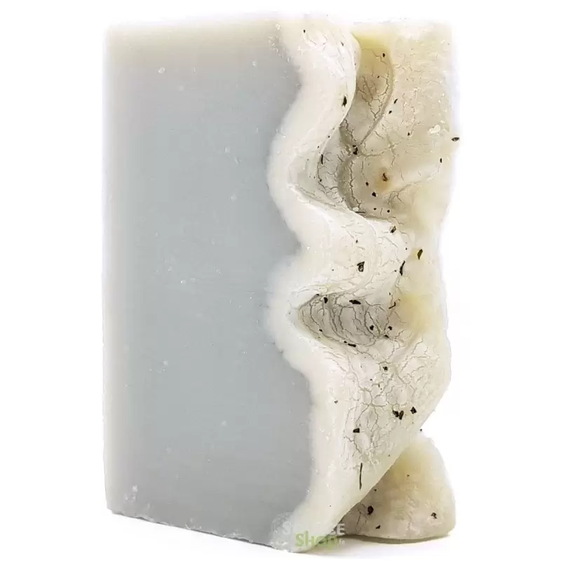 Savon au lait de chèvre & eucalyptus - Savonnerie Artisanale du Jura