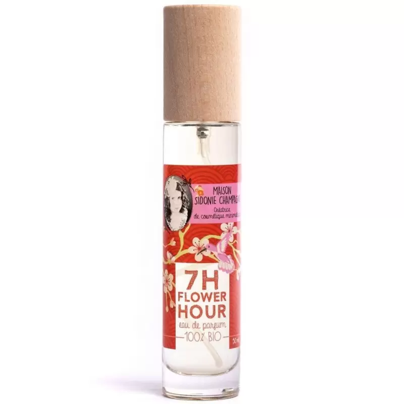 Eau de parfum BIO Flower Hour - 7H - Maison Sidonie Champagne