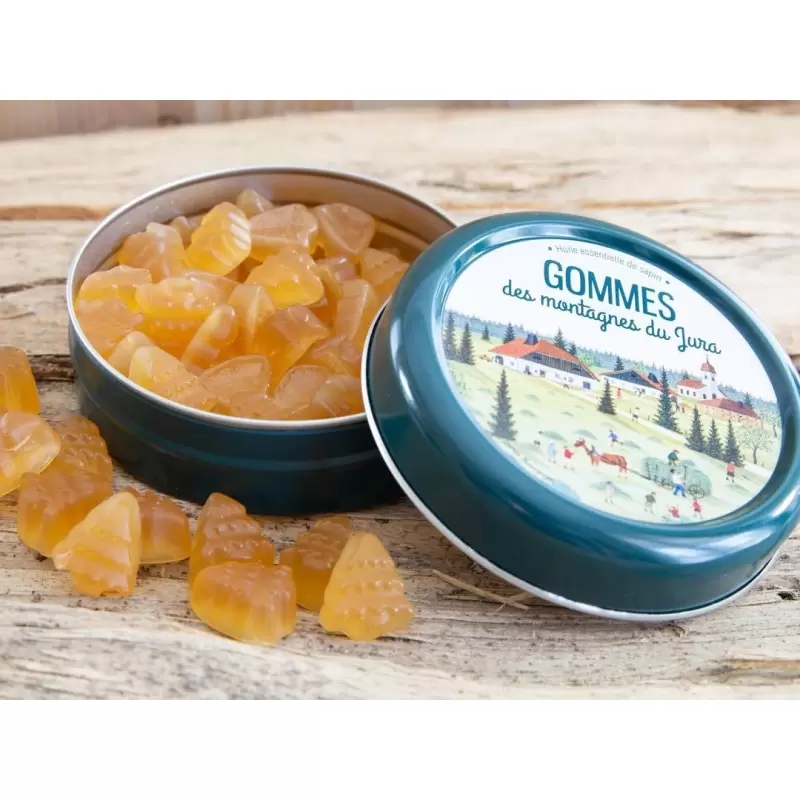 Gommes BIO des montagnes du Jura - Aromacomtois