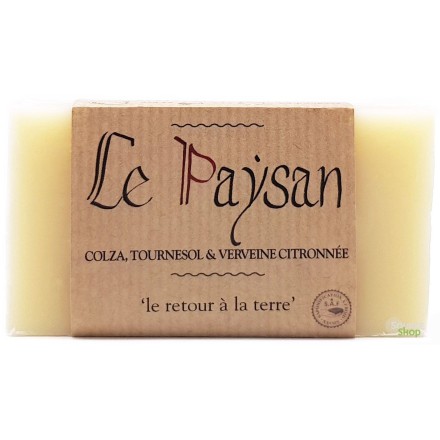 Savon colza, tournesol & verveine "Le Paysan" - Savonnerie du Pilat