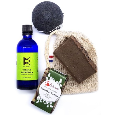Kit Stop'Acné zéro déchet - BIO, Artisanal & Français